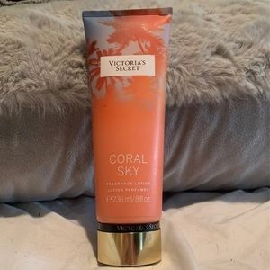 victoria secret limited edition coral sky lotion